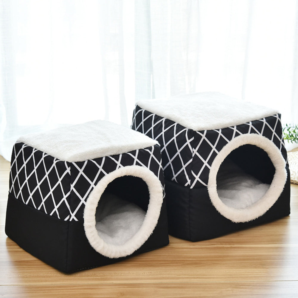 Pet Dog Cat Bed Villa