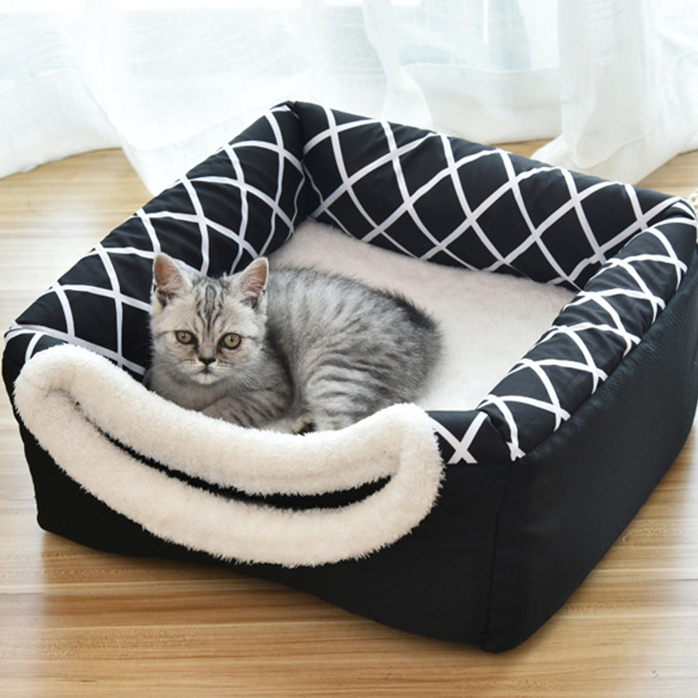 Pet Dog Cat Bed Villa