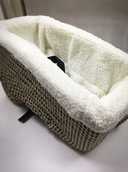 Car Pet Basket with Cushion