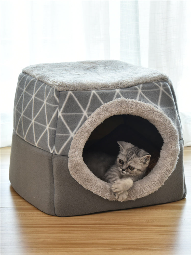 Pet Dog Cat Bed Villa